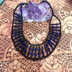 Choker beaded necklace